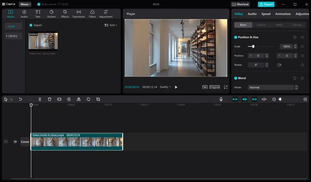 CapCut — screenshot 2